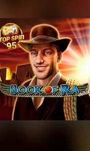 Book of Ra Deluxe Top Spin Max RTP Logo
